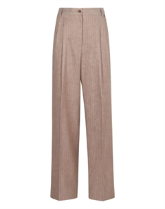 Брюки в тонкую полоску, нейтральный Herno