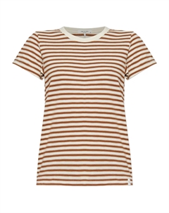 Полосатая футболка, оранжевый Rag & bone
