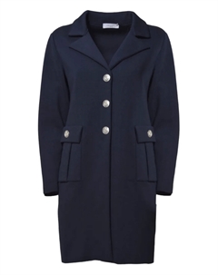 Двубортное пальто, синий Charlott