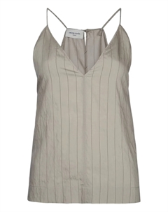 Полосатая блузка с V-образным вырезом Jacob Cohën, серый Jacob cohen