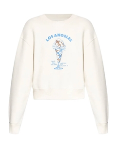 Толстовка с графическим принтом, белый Rag & bone