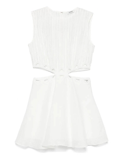 Платье мини с вырезами, белый Sandro