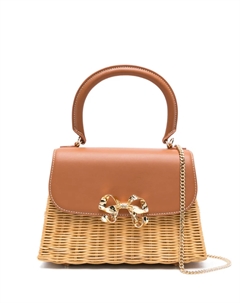 Сумка-шоппер Mini Bow, нейтральный Self-portrait