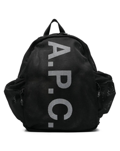 Рюкзак с логотипом, черный A.p.c.