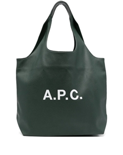 Кожаная сумка-тоут, зеленый A.p.c.