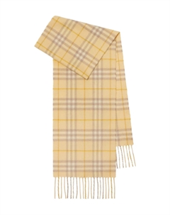Kids кашемировый шарф, желтый Burberry