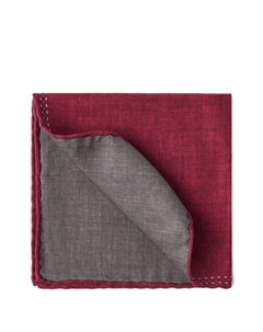 Шелковый платок-паше, красный Brunello cucinelli