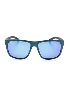Солнцезащитные очки с логотипом, синий Maui jim