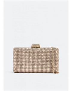 Клатч Clemmie clutch, бежевый Jimmy choo