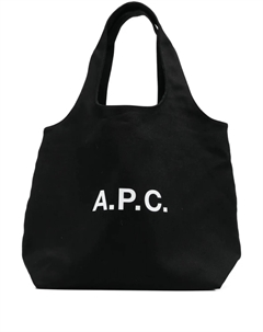 Сумка-тоут с логотипом, черный A.p.c.