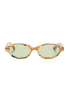 Солнцезащитные очки Parola Boogie, коричневый Retrosuperfuture