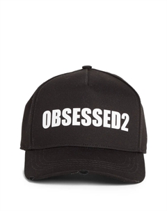 Хлопковая кепка, черный Dsquared2