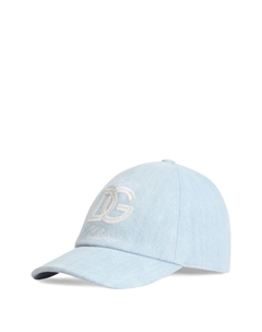Kids кепка с вышитым логотипом DG, синий Dolce&gabbana