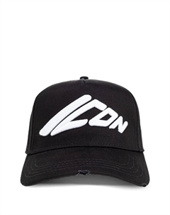 Бейсболка с вышитым логотипом, черный Dsquared2