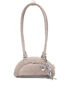 Замшевая мини-сумка, серый Self-portrait