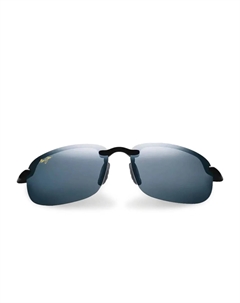 Солнцезащитные очки Hoopika Gloss, черный Maui jim