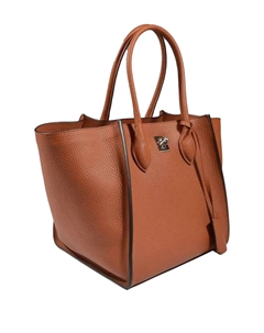 Кожаная сумка-тоут, коричневый Ermanno scervino