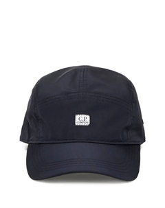 Бейсболка с аппликацией логотипа Chrome-R, синий C.p. company