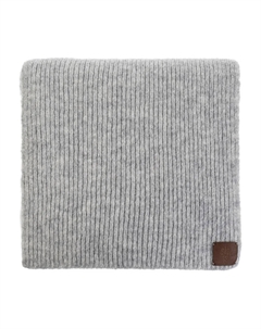 Шарф в рубчик, серый Eleventy