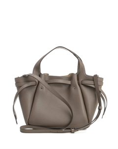 Сумка-портфель Romy с завязками, коричневый Tory burch