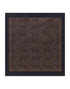 Шарф с узором пейсли, черный Etro