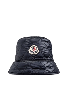 Стеганая панама, синий Moncler