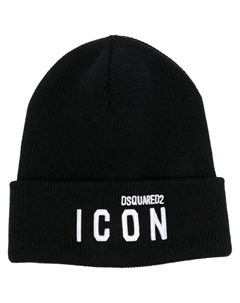 Шапка бини Icon, черный Dsquared2