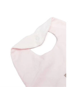 Нагрудник с вышивкой, розовый La stupenderia