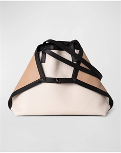 Сумка-трансформер Ai среднего размера с цветными блоками Akris