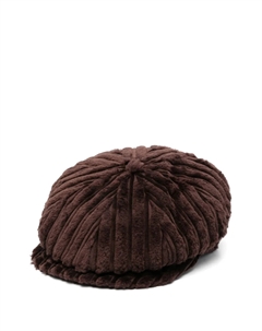 Текстурированная кепка пекаря, коричневый Tagliatore