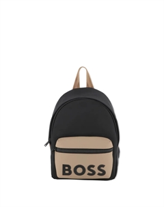 Рюкзак с логотипом, черный Boss kidswear