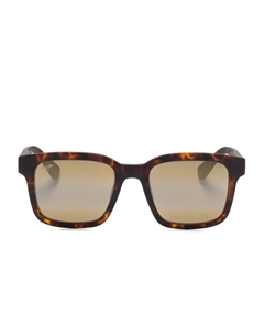Солнцезащитные очки Opiopio, коричневый Maui jim