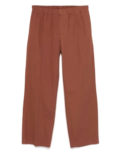 Брюки из органического хлопка, коричневый Sandro