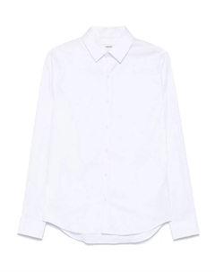 Рубашка из хлопковой смеси, белый Sandro