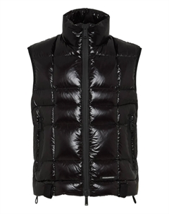 Жилет c 3D отделкой, черный Dsquared2