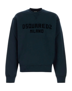 Толстовка с вышитым логотипом, синий Dsquared2