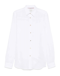 Льняная рубашка, белый Paul smith