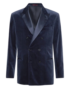 Пиджак-смокинг, синий Brunello cucinelli