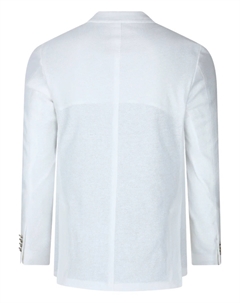 Двубортный блейзер, белый Eleventy