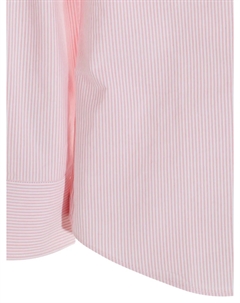 Рубашка в тонкую полоску, розовый Brunello cucinelli