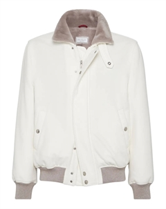 Кашемировый бомбер, нейтральный Brunello cucinelli