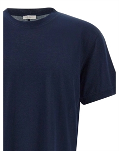 Футболка из хлопка, синий Paolo pecora