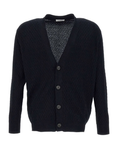 Кардиган на пуговицах, черный Paolo pecora