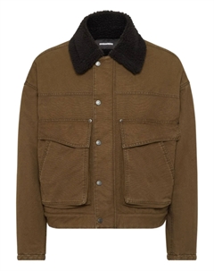 Куртка с вышитым логотипом, коричневый Dsquared2