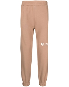 Спортивные брюки с логотипом, коричневый Givenchy