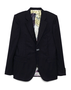 Пиджак с логотипом 2G, синий Givenchy