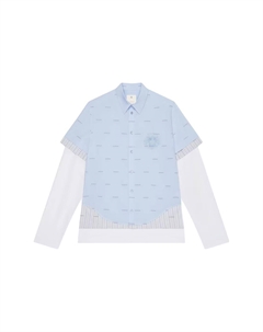 Рубашка мужская Powder Blue, розовый/голубой Givenchy