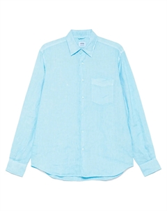Льняная рубашка, синий Aspesi