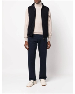 Кардиган на молнии, синий Aspesi