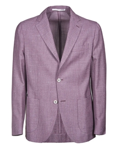 Однобортный блейзер, фиолетовый Eleventy